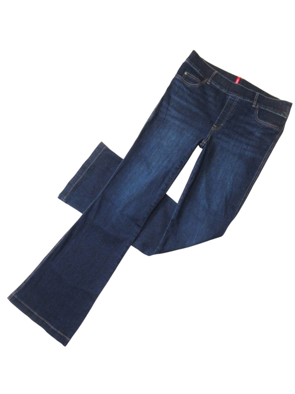 Spanx‎ Flare Jeans Midnight Blue Wash Size XS